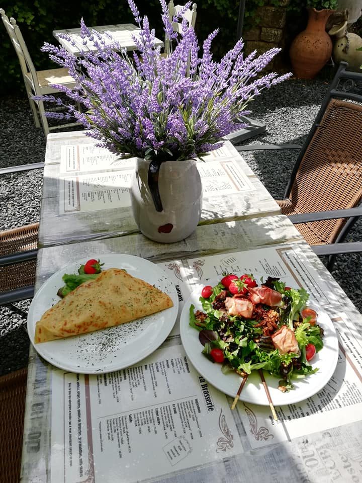 Savoury crêpes
